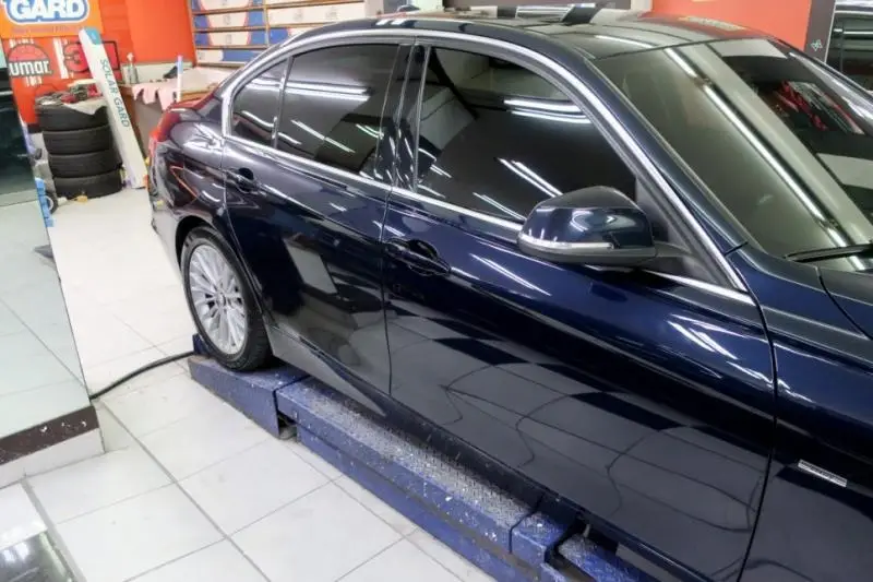 BMW 광택 완료