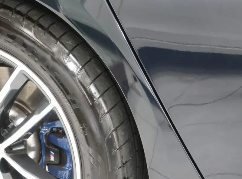 BMW 휀다 스크래치 수리 후