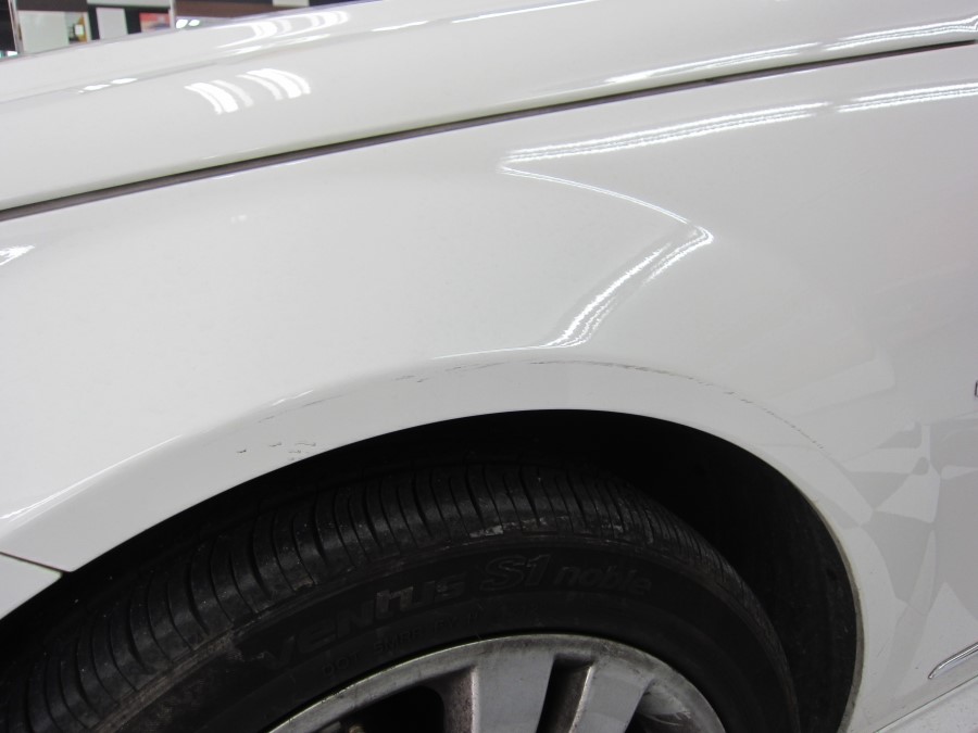 벤츠 C200 판금·도색 시공 사진