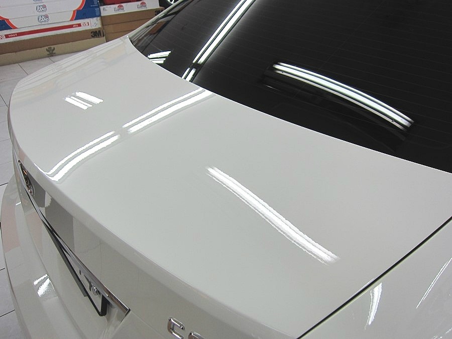 벤츠 C200 판금·도색 시공 사진