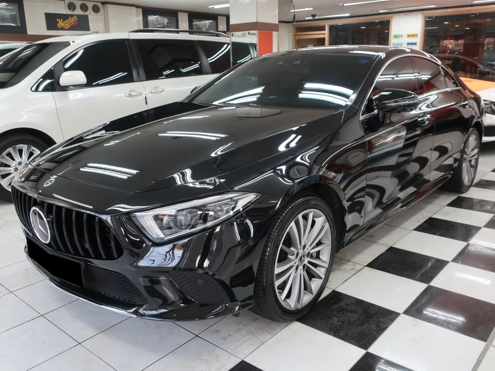 벤츠 CLS400D 도색 시공 후 7