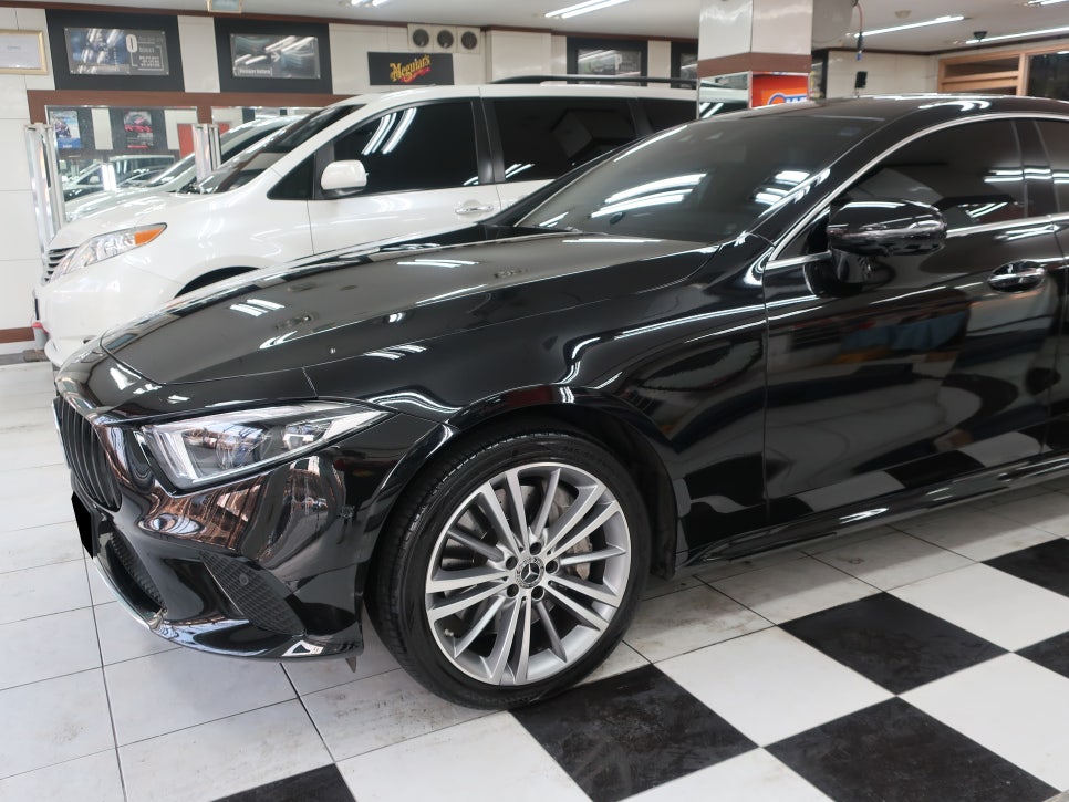 벤츠 CLS400D 도색 시공 후 8