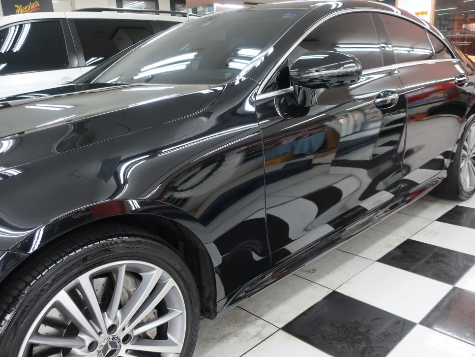 벤츠 CLS400D 도색 시공 후 9