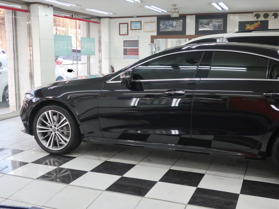벤츠 CLS400D 도색 시공 후 11