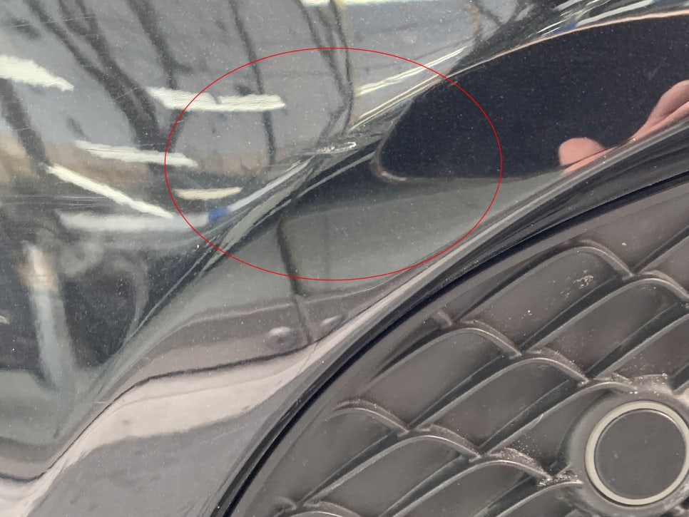 벤츠 CLS400D 도색 시공 전 3