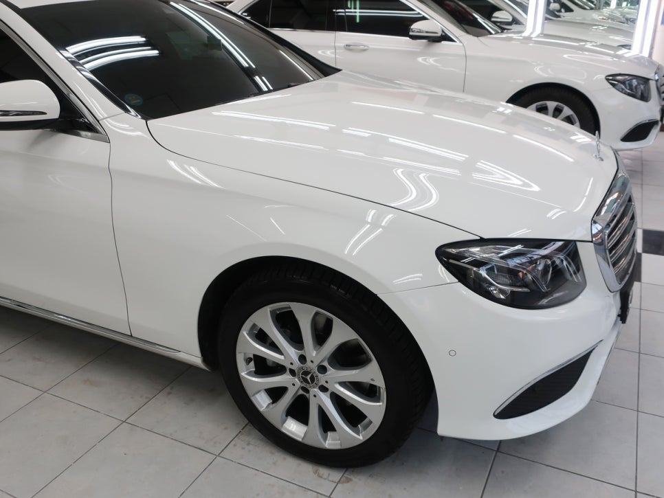 벤츠 E220D 범퍼 시공 후 15
