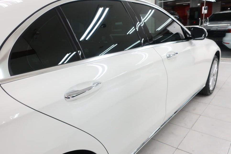 벤츠 E220D 도색 상세 부위 3