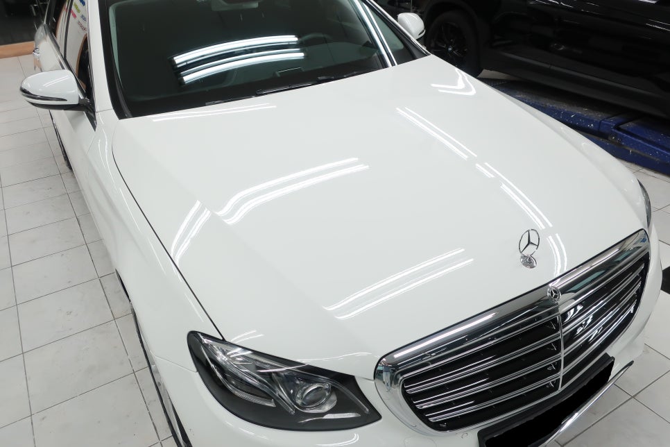 벤츠 E220D 도색 상세 부위 4