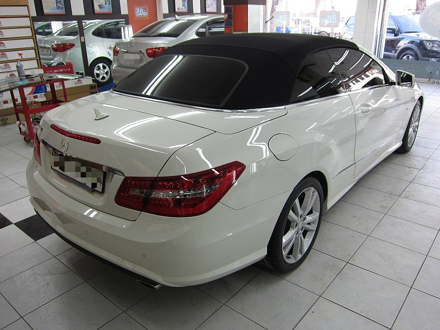 벤츠 E350 유리막코팅 시공 후 9