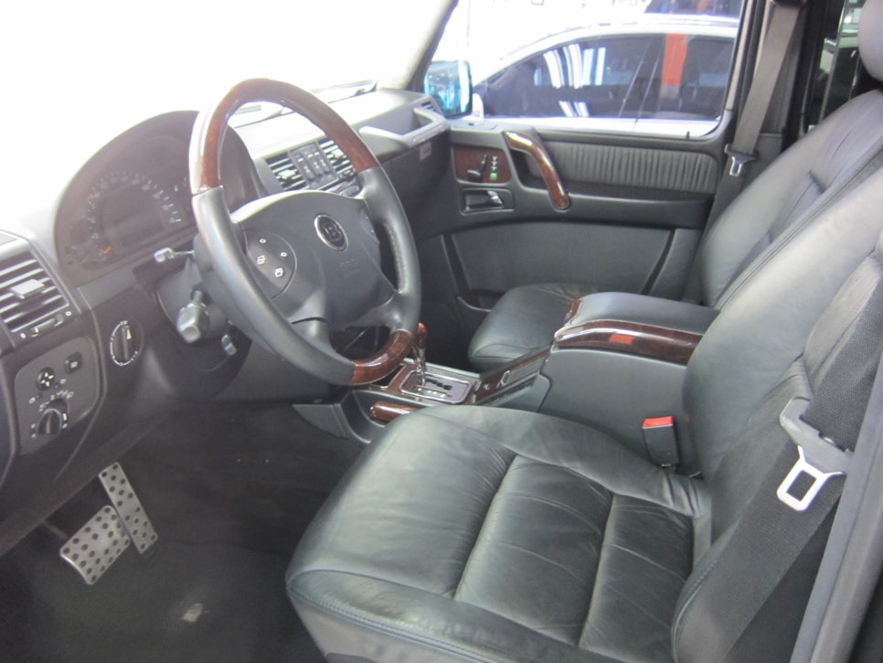 벤츠 G바겐 광택·코팅 시공 사진