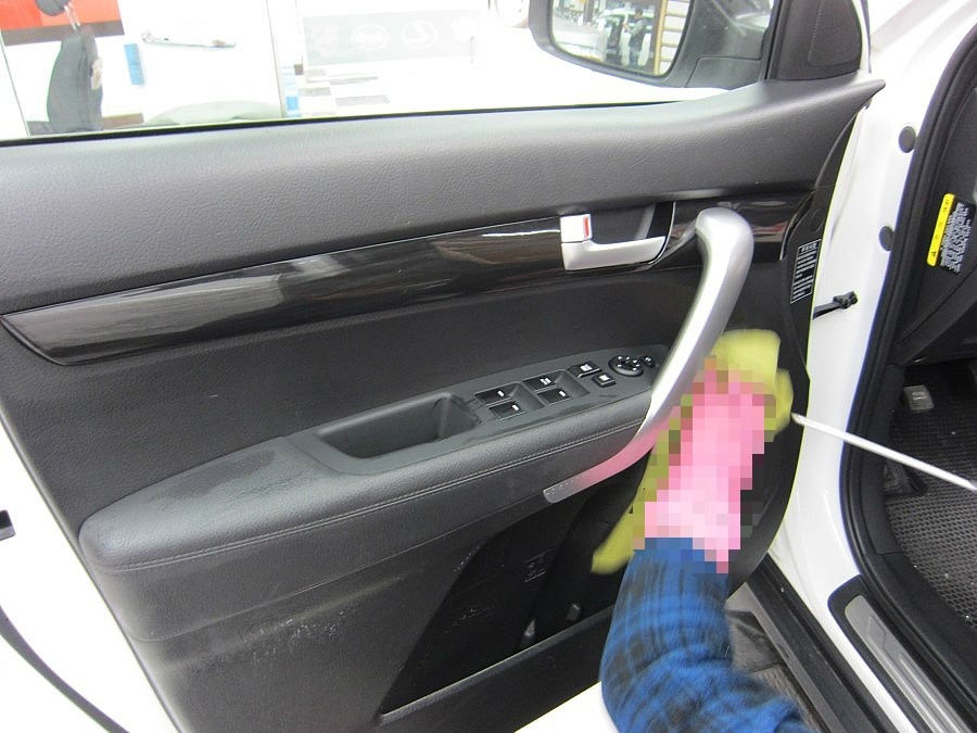 벤츠 G500 SM5 실내 시공 과정 1