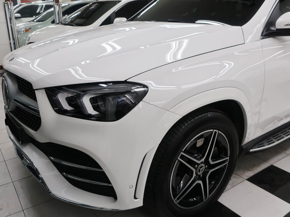 벤츠 GLE450 도색 시공 후 5
