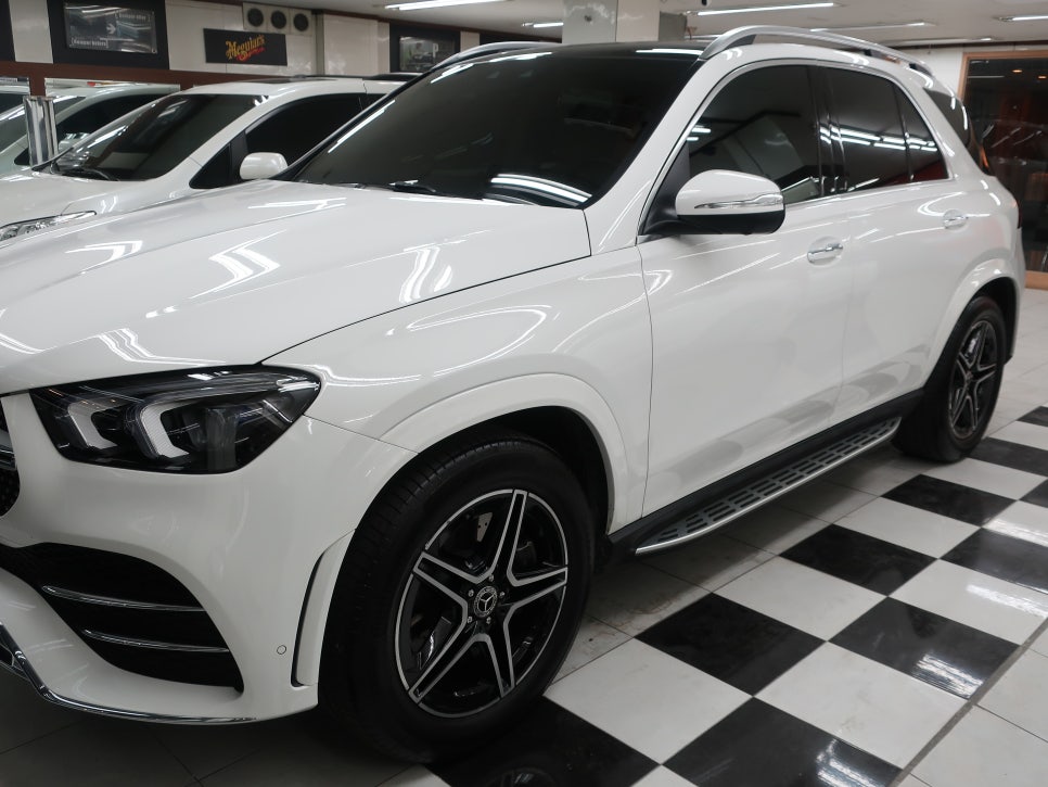 벤츠 GLE450 도색 시공 후 6