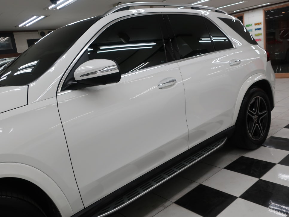 벤츠 GLE450 도색 시공 후 7