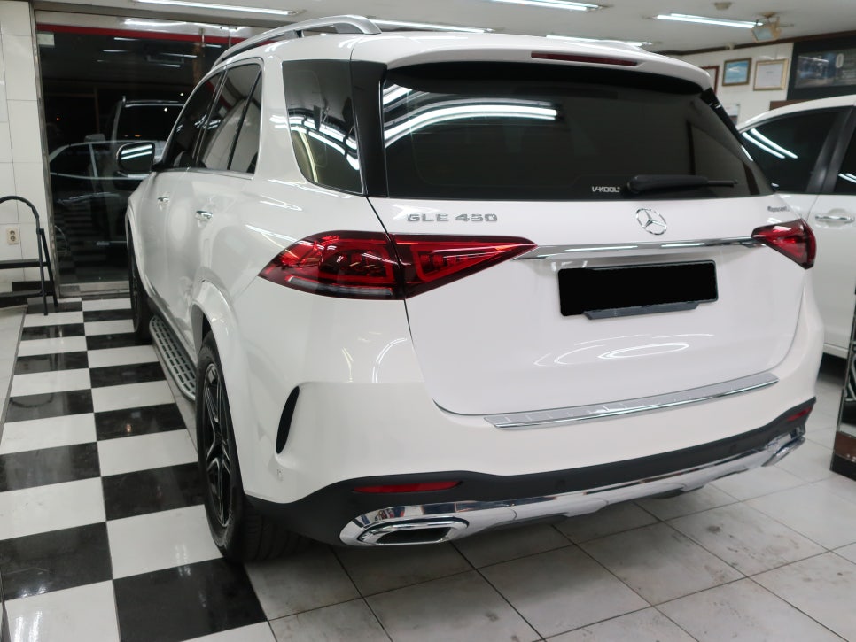 벤츠 GLE450 도색 시공 후 11