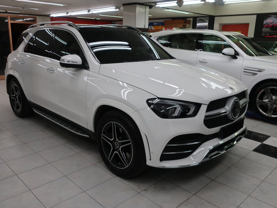 벤츠 GLE450 도색 상세 부위 1