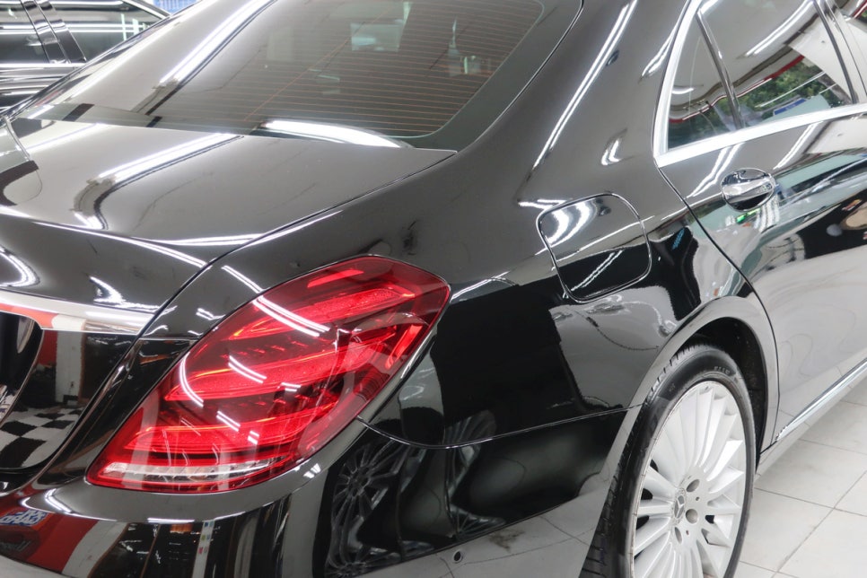 벤츠 S350 광택 상세 부위 6