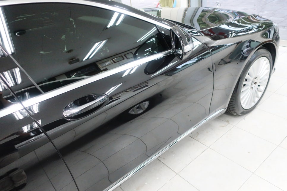 벤츠 S350 광택 상세 부위 7