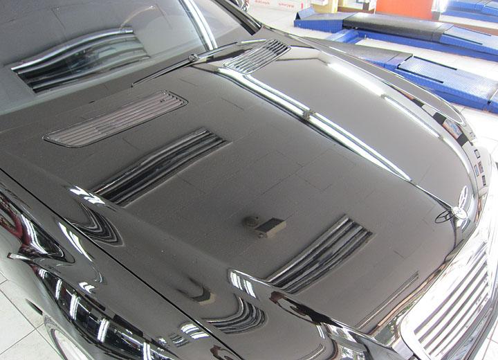 벤츠 S500 도색 시공 전 2