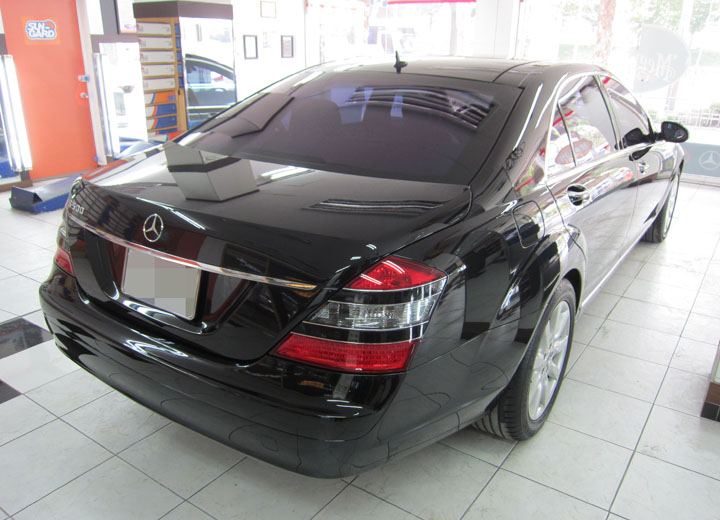 벤츠 S500 도색 상세 부위 1
