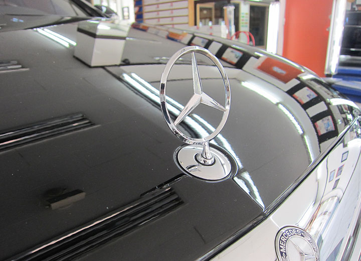 벤츠 S500 도색 시공 과정 1