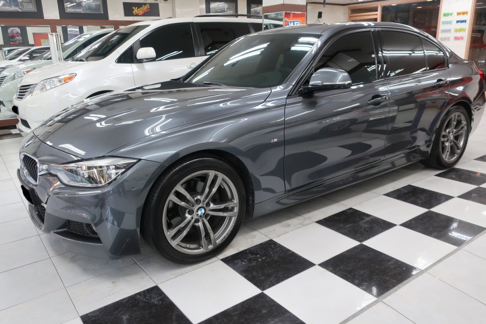 BMW 320I 도색 상세 부위 2