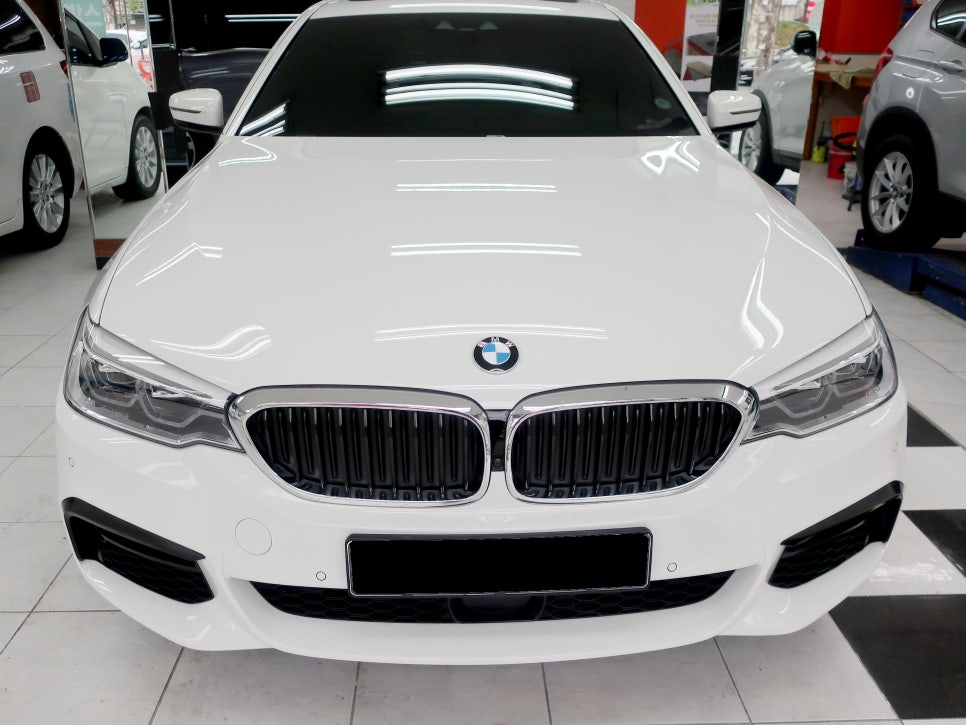 BMW 520D 도색 시공 후 6