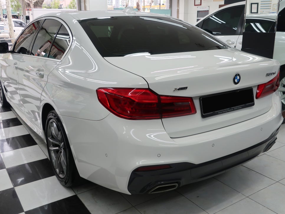 BMW 520D 도색 시공 후 9
