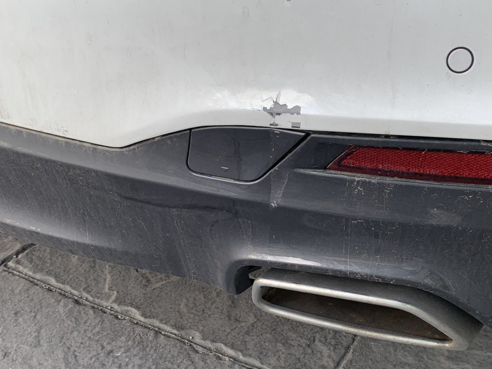 BMW 520D 도색 시공 전 2