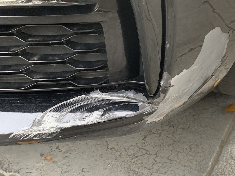 BMW 520D 범퍼 시공 전 1