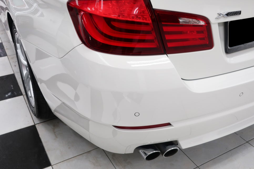BMW 528I 범퍼 시공 후 2