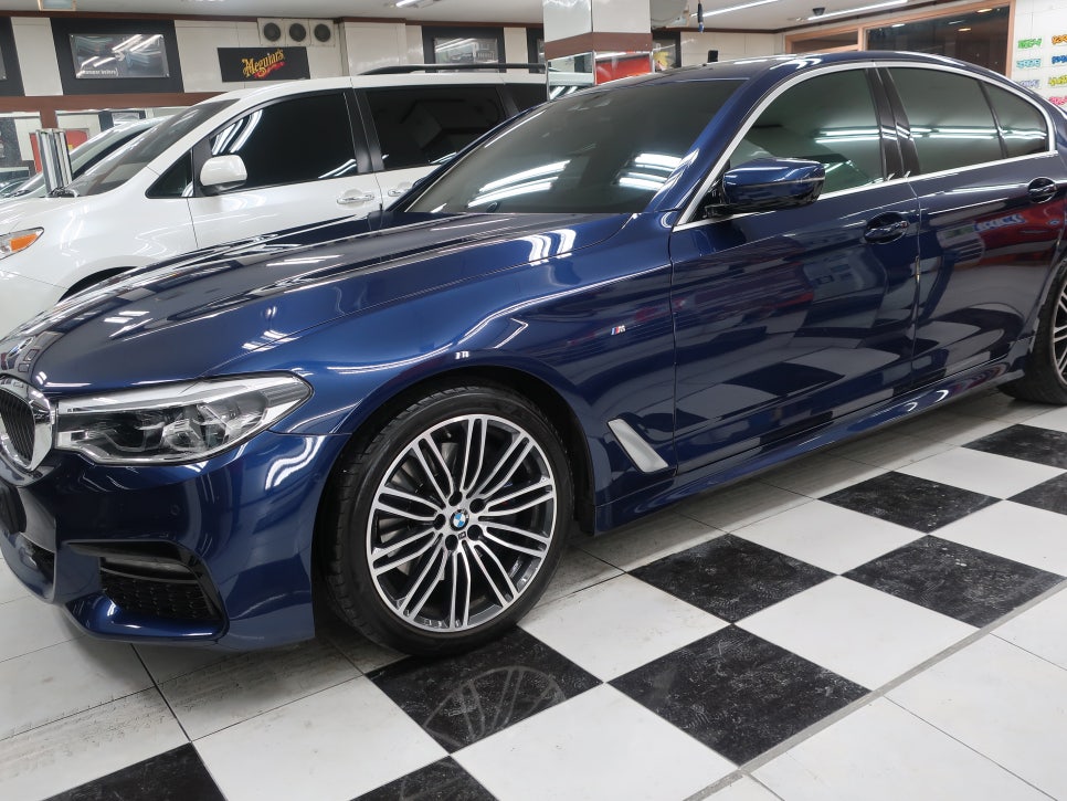 BMW 530I BODY 휠 시공 후 6