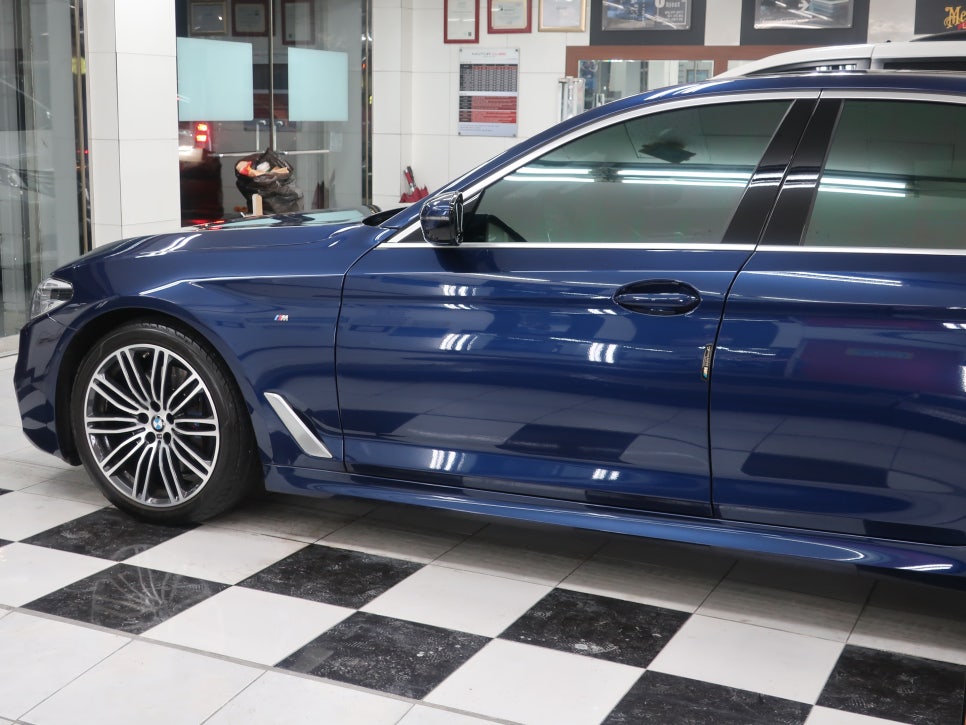 BMW 530I BODY 휠 시공 후 7
