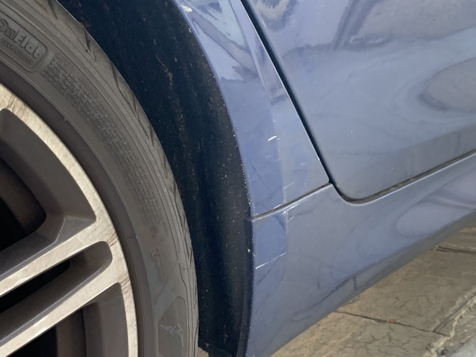 BMW 530I BODY 휠 시공 전 5