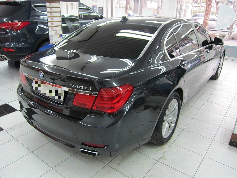BMW 740Li 광택·코팅 시공 사진