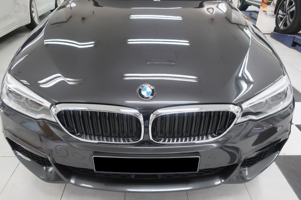 마포구 덴트 광택 복원 전문점 BMW 520d 광택 복 시공 후