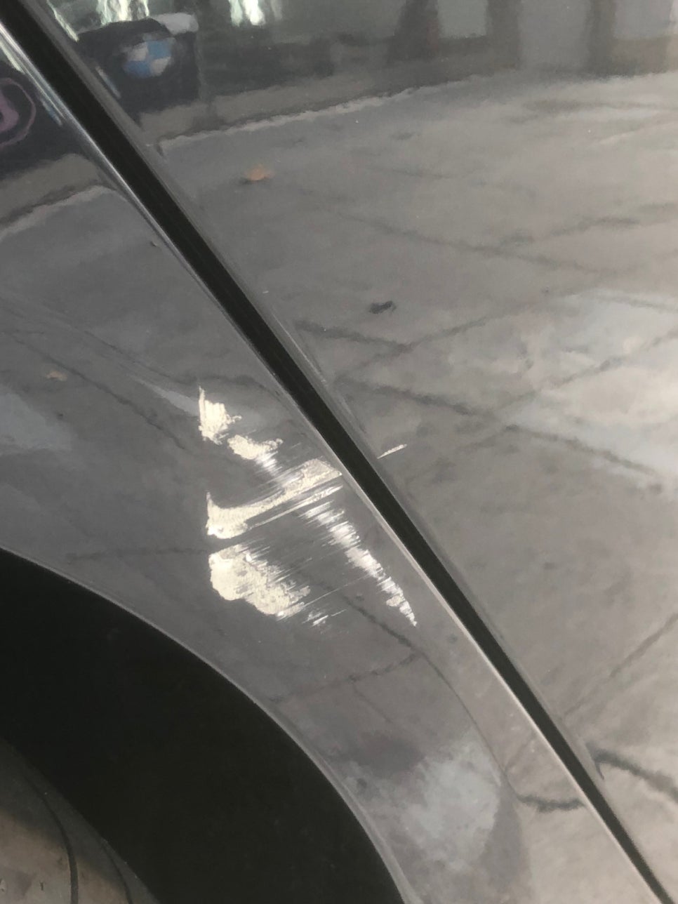마포 서대문구 덴트 전문점 BMW 520i 펜더 판금  시공 후