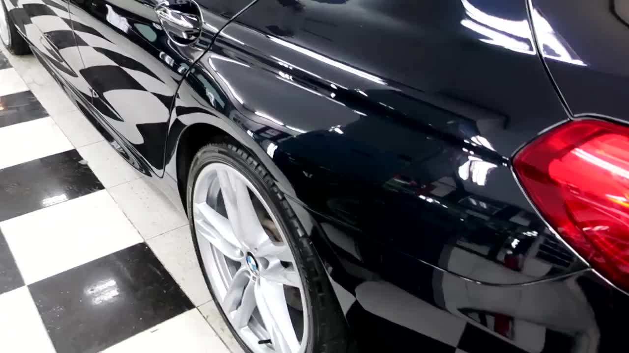 서대문구 연희동에서 BMW 640i 손상 부위 판금 덴 시공 전
