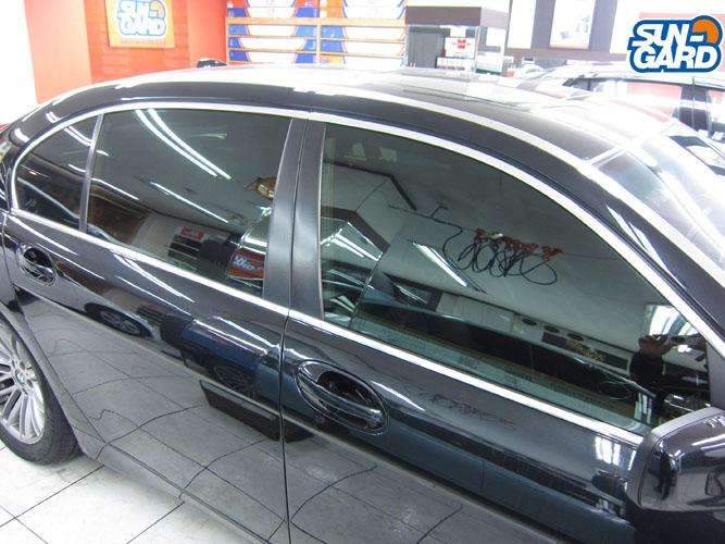 썬가드썬팅 열차단필름 수입차썬팅 눈부심감소효과 BMW  시공 후