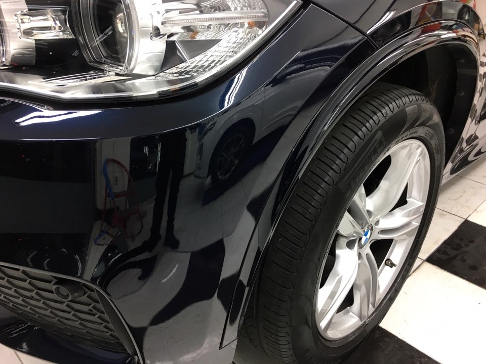 [마포구 본점 모터큐브] BMW X5 앞 범퍼 덴트 복 시공 후
