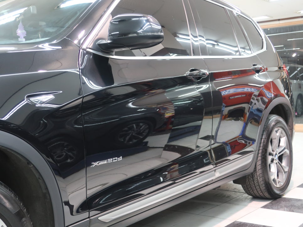 BMW X3 도색 시공 후 3