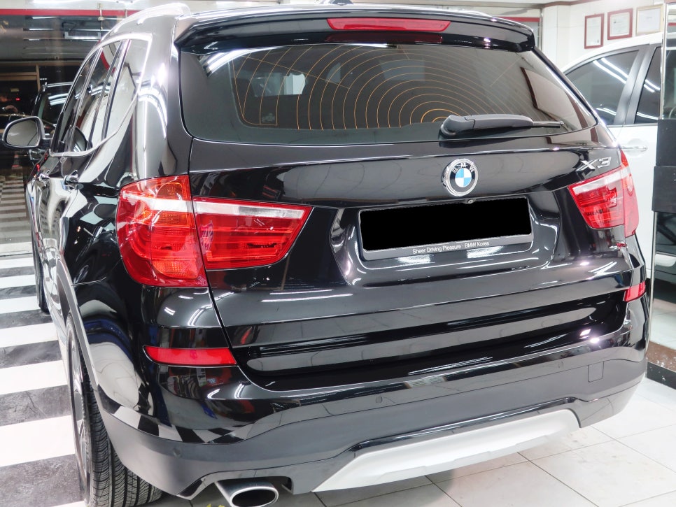 BMW X3 도색 시공 후 4