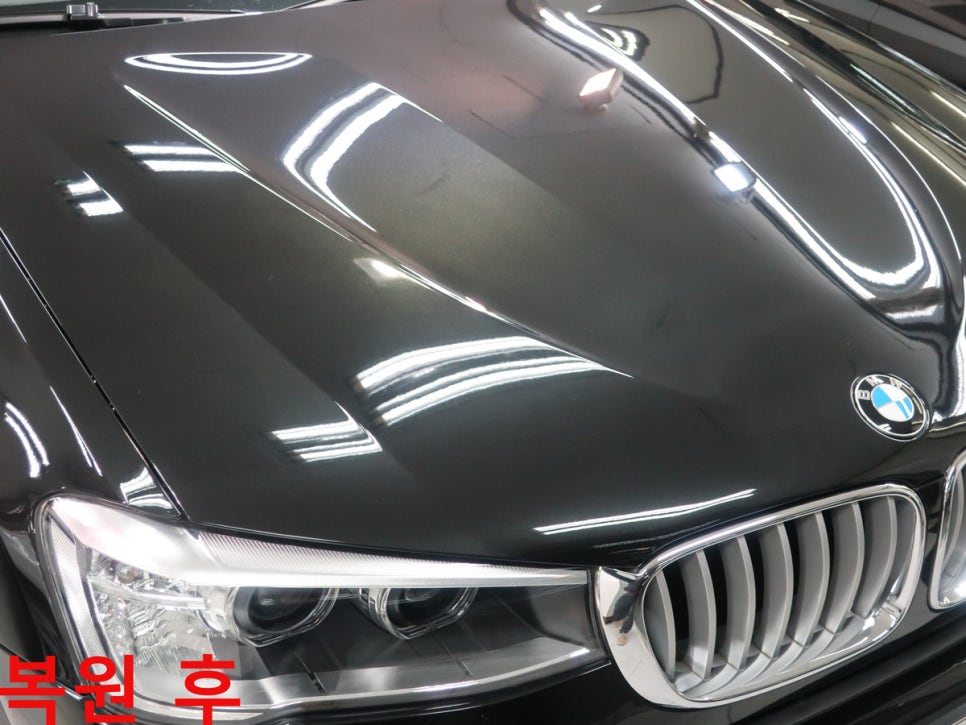 BMW X3 도색 시공 후 7