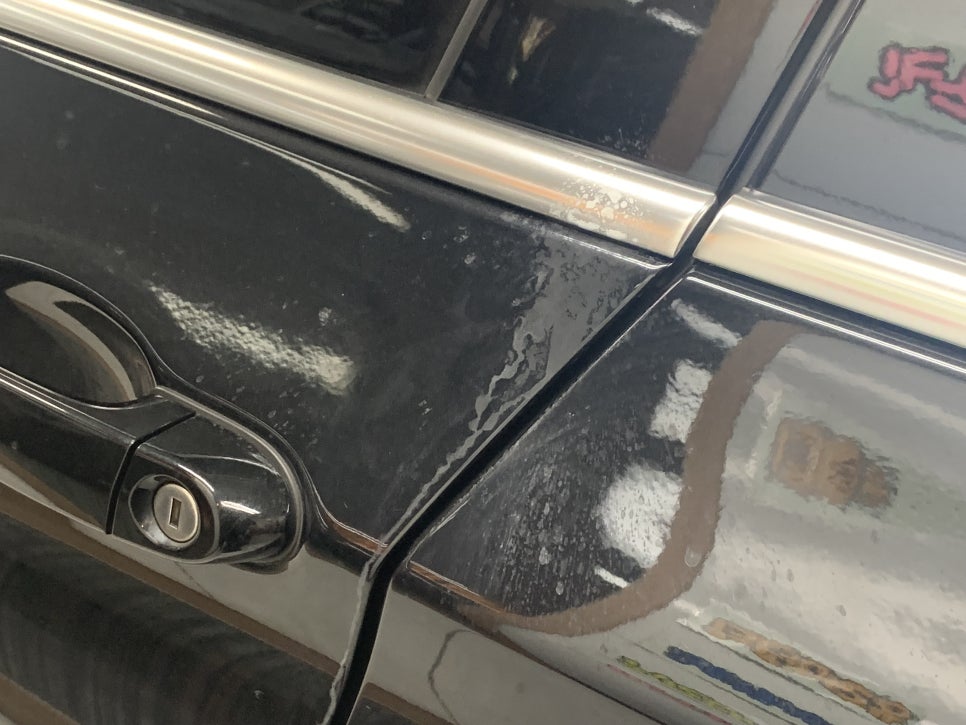 BMW X3 도색 상세 부위 1