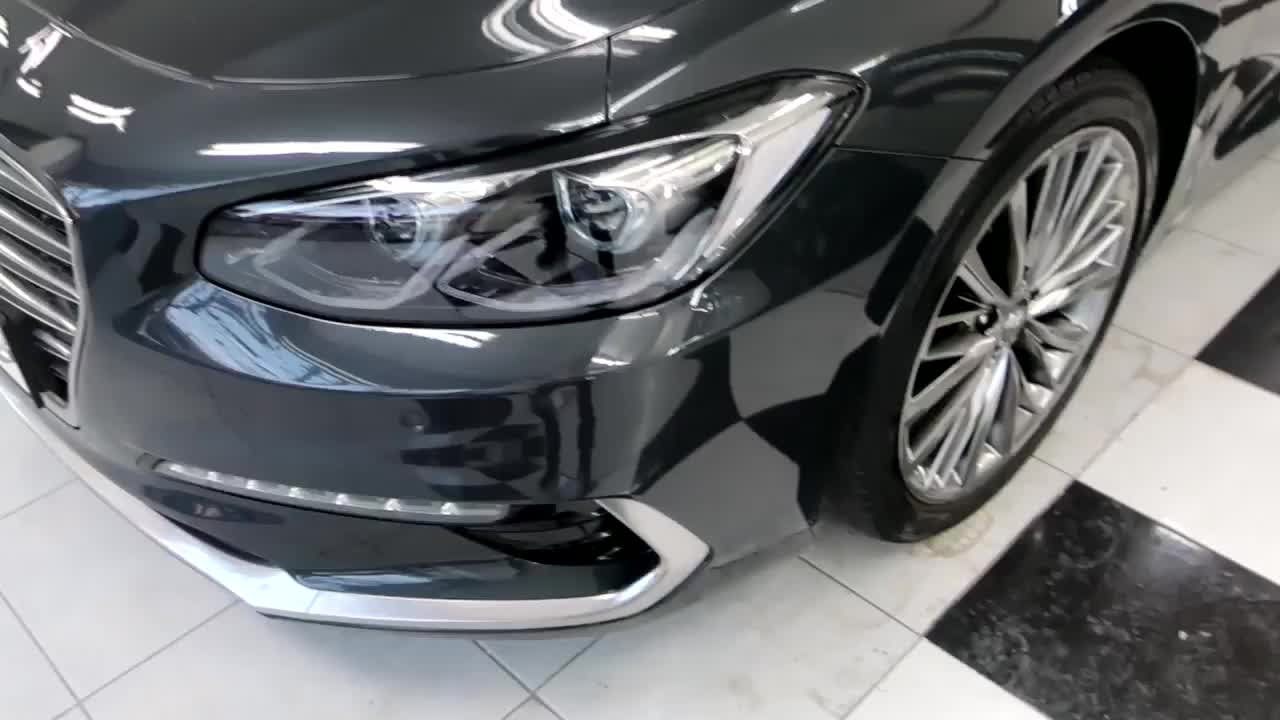 마포에서 소문난 덴트 광택 전문점 현대 그랜져 앞,뒤  시공 전