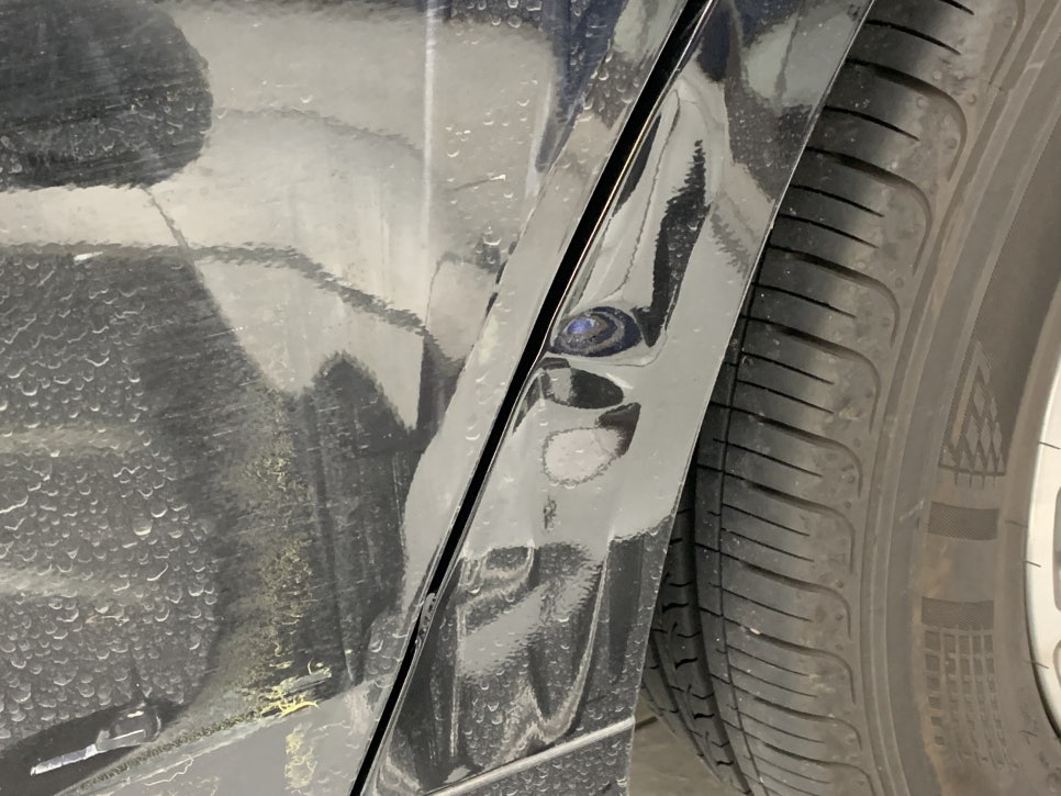 현대 그랜저 도색 시공 전 1