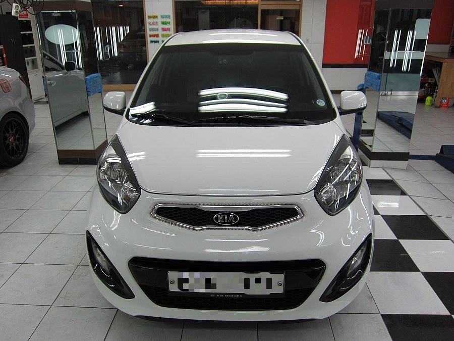 기아 올뉴모닝 (Kia All New Morning) 판금·도색 시공 사진