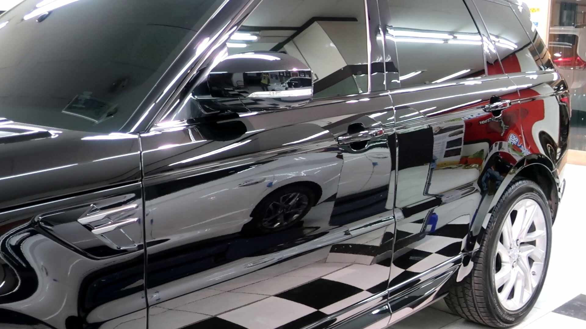 랜드 로버 RANGE 로버 SPORT 광택 상세 부위 1