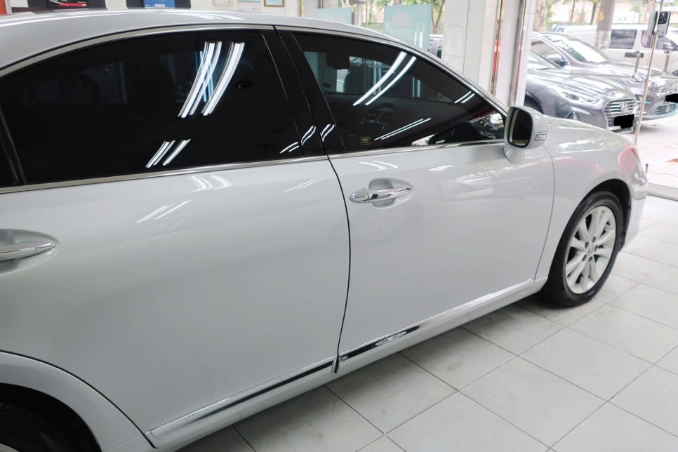 렉서스 ES350 도색 시공 후 6