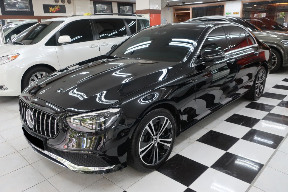 벤츠 벤츠 E350 범퍼 시공 후 4